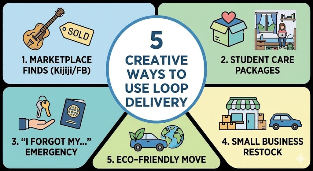 More Than Just Luggage: 5 Ways to Use Loop Delivery for Your Daily "Emergencies"